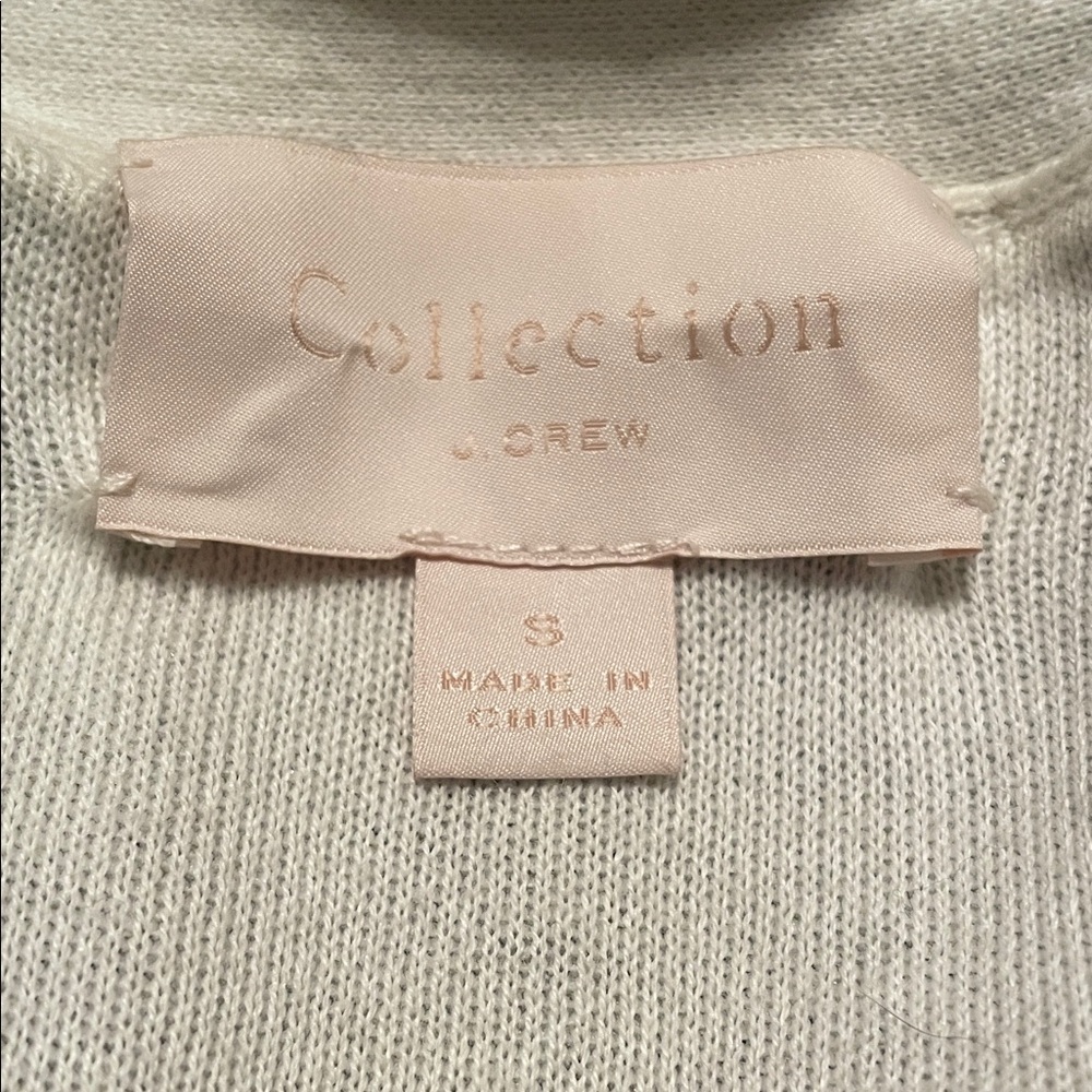 Women's Sparkle Holiday Cardigan Sweater J.Crew Collection - Picture 4 of 5